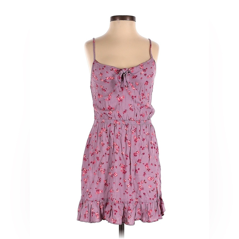 Floral light weight lilac summer dress